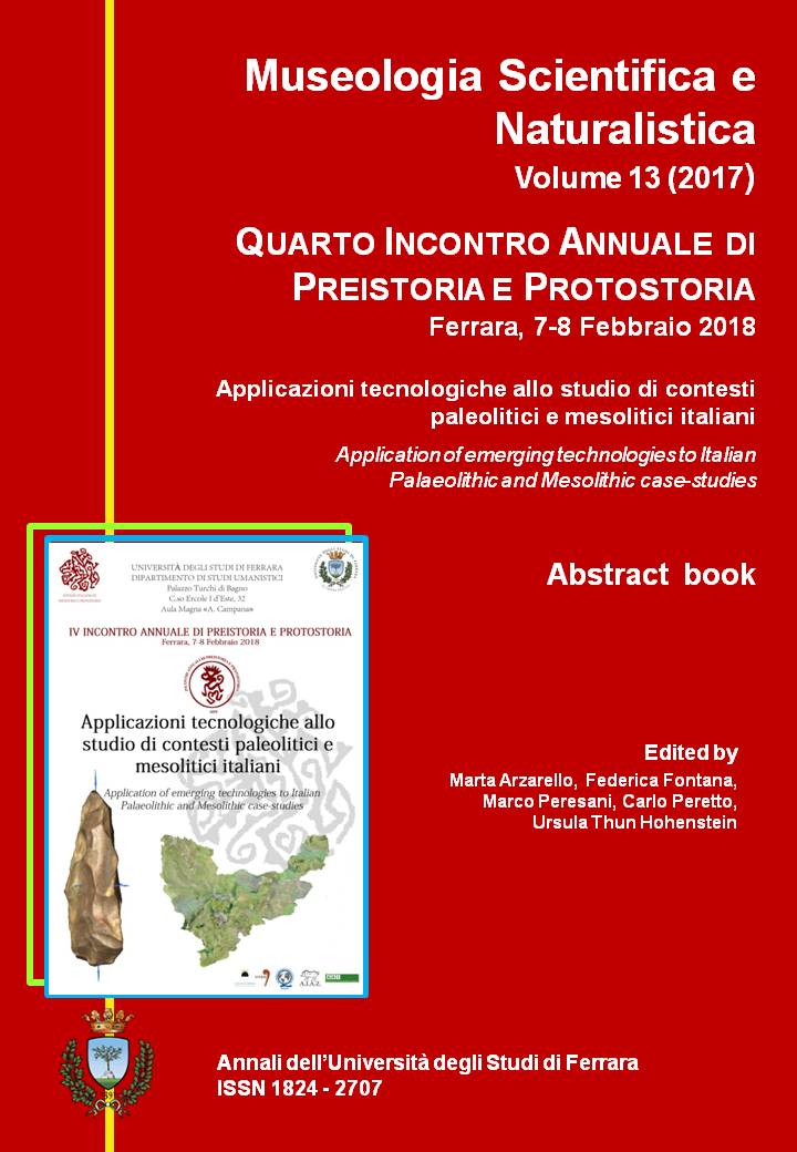 					Visualizza V. 13 (2017): IV IAPP - Ferrara 2018
				