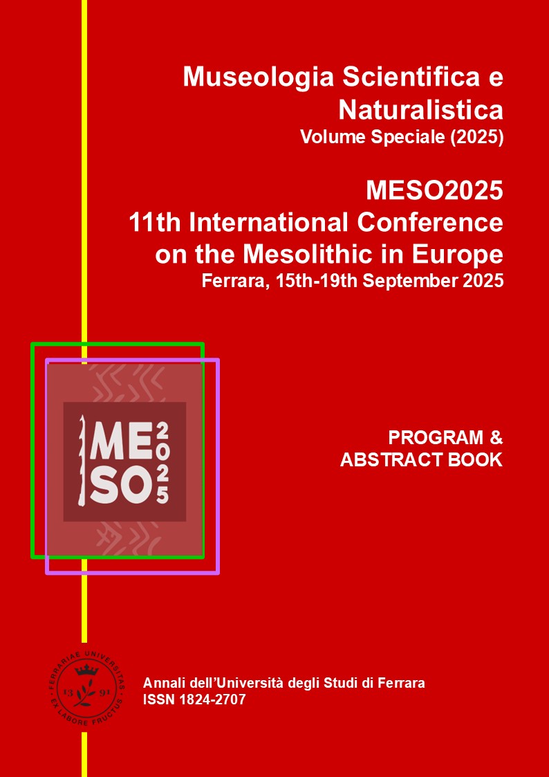 Visualizza N. Speciale (2025): MESO2025 11th International Conference on the Mesolithic in Europe